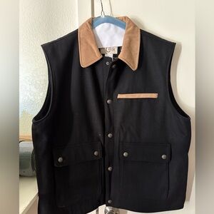 Cripple Creek Black Men's Western Vest “New”